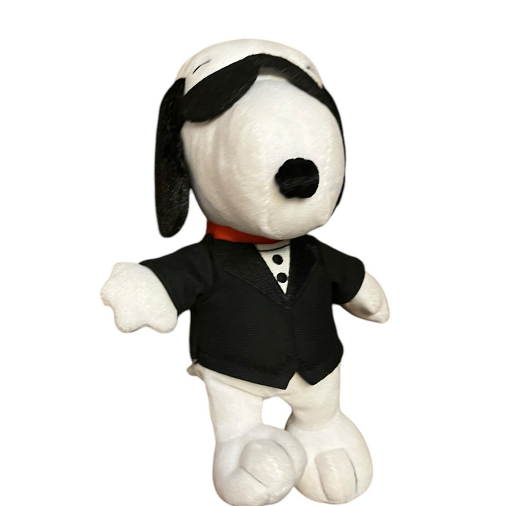 Snoopy Secret Agent Bean Plush - Peanuts Collectible 7 inches